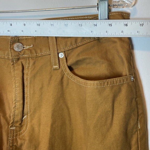 DENIZEN from Levi's 90's Loose Straight Golden Hour Jeans Women’s 10 Tan Cargo - Picture 13 of 17